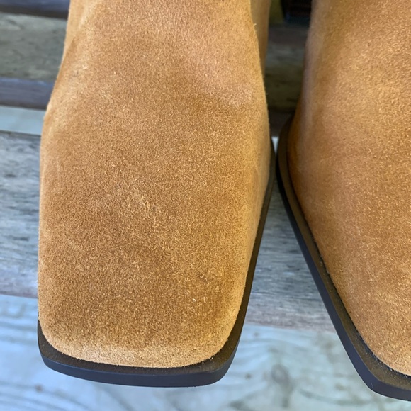 Sam Edelman Ivette Suede Boots Chestnut Brown Size 9M NWOT - Picture 8 of 13